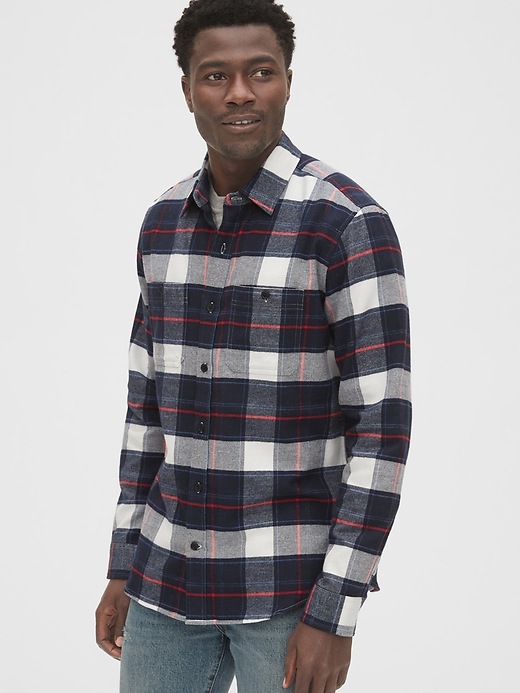 Image number 9 showing, Flannel Work Shirt