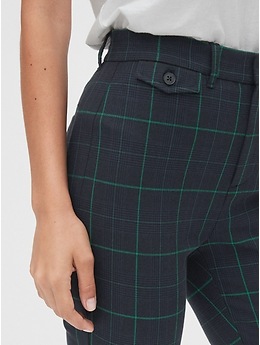 Gap tartan best sale trousers