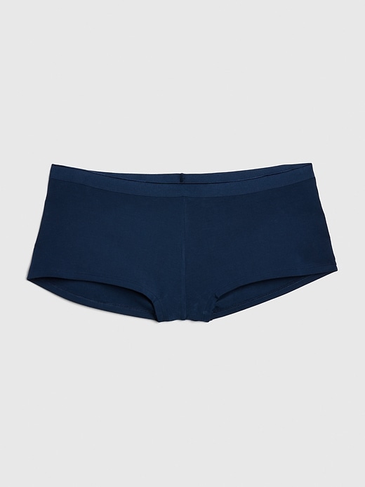 1 of 8 showing, with the color Elysian blue of product Shorty Briefs