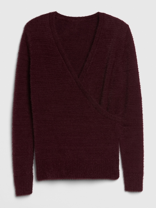 Image number 6 showing, Wrap V-Neck Sweater