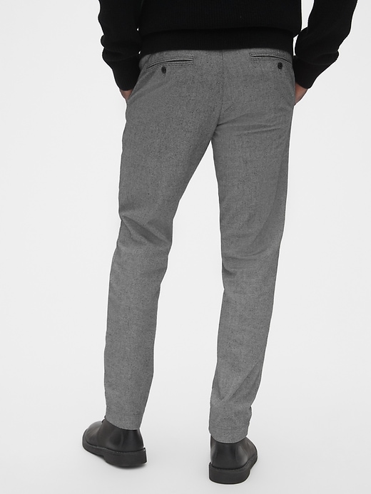 Image number 2 showing, Brushed Twill Pants in Slim Fit with GapFlex