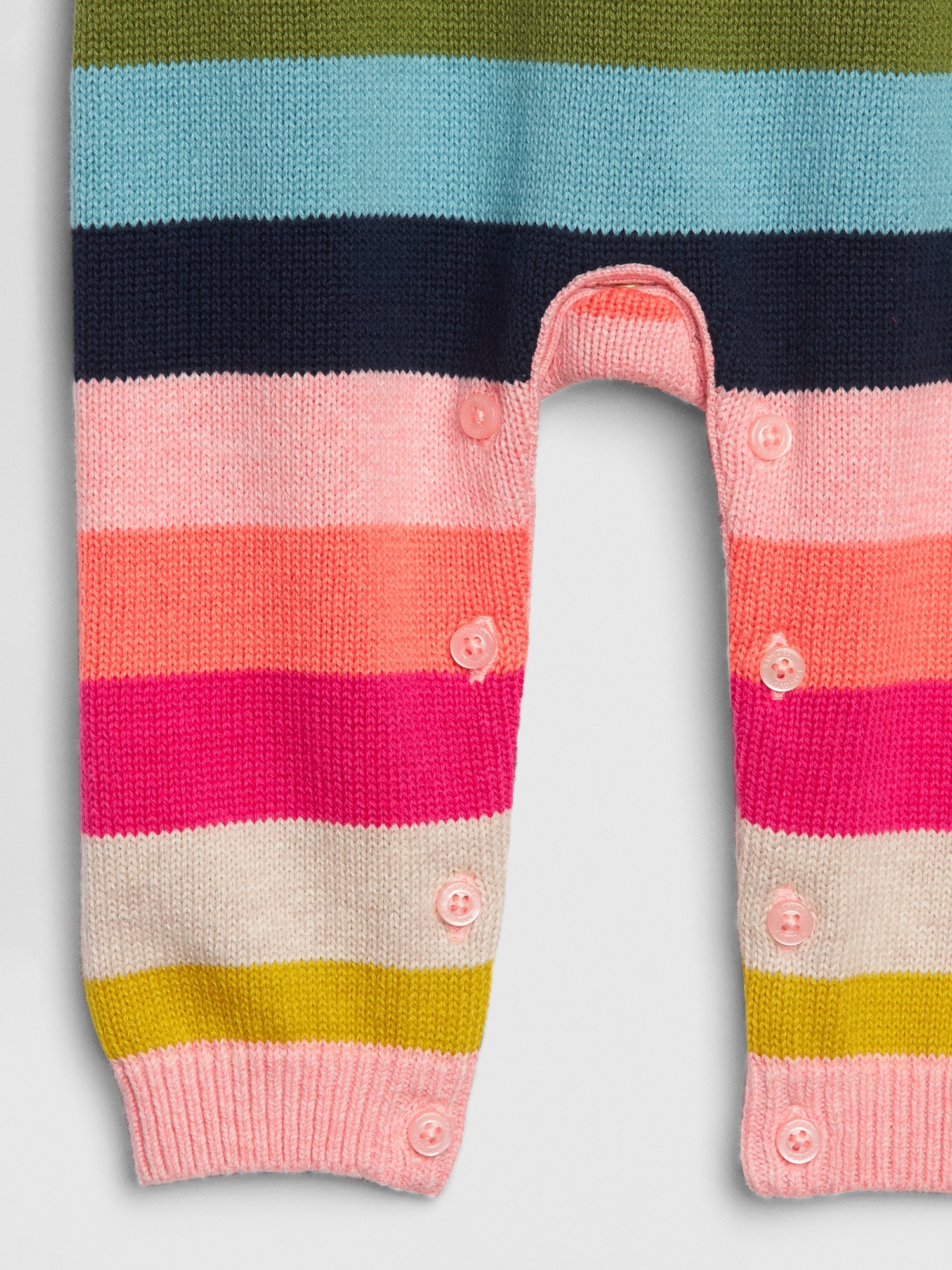 Baby Stripe Sweater One Piece