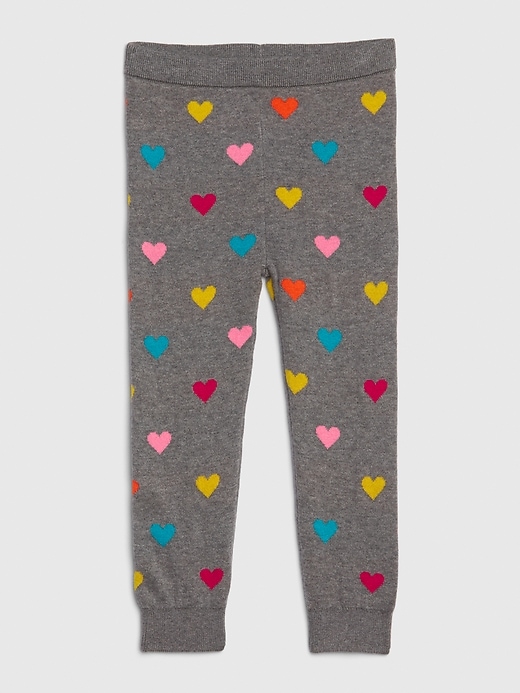 Image number 1 showing, Toddler Print Sweater Leggings