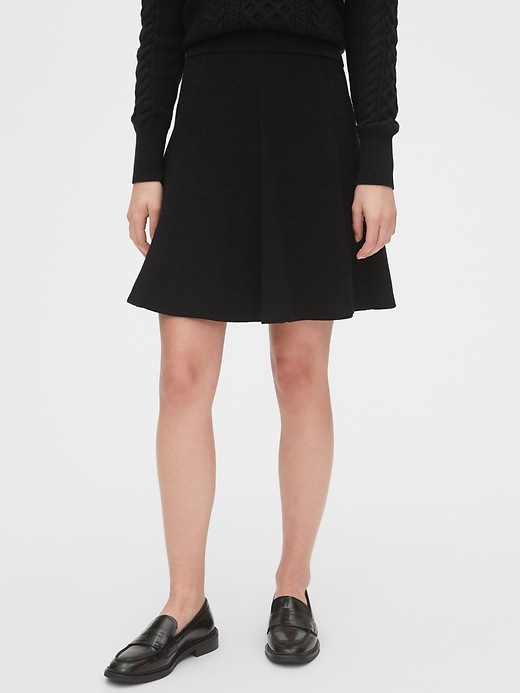 Image number 1 showing, Textured Circle Skirt