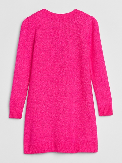Image number 2 showing, Toddler Heart Sweater Dress