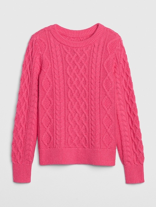Image number 6 showing, Kids Cable-Knit Sweater