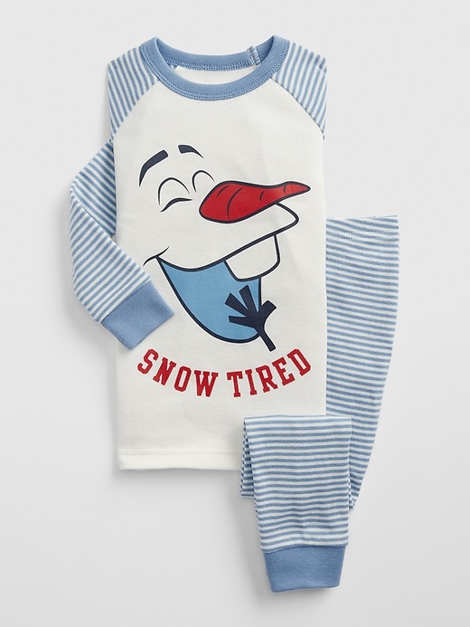 Image number 1 showing, babyGap &#124 Disney Olaf PJ Set