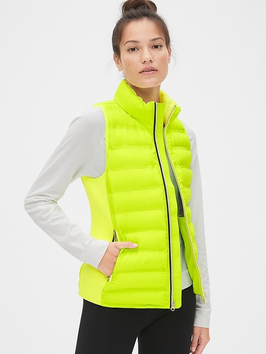 View large product image 1 of 6. GapFit Puffer Vest