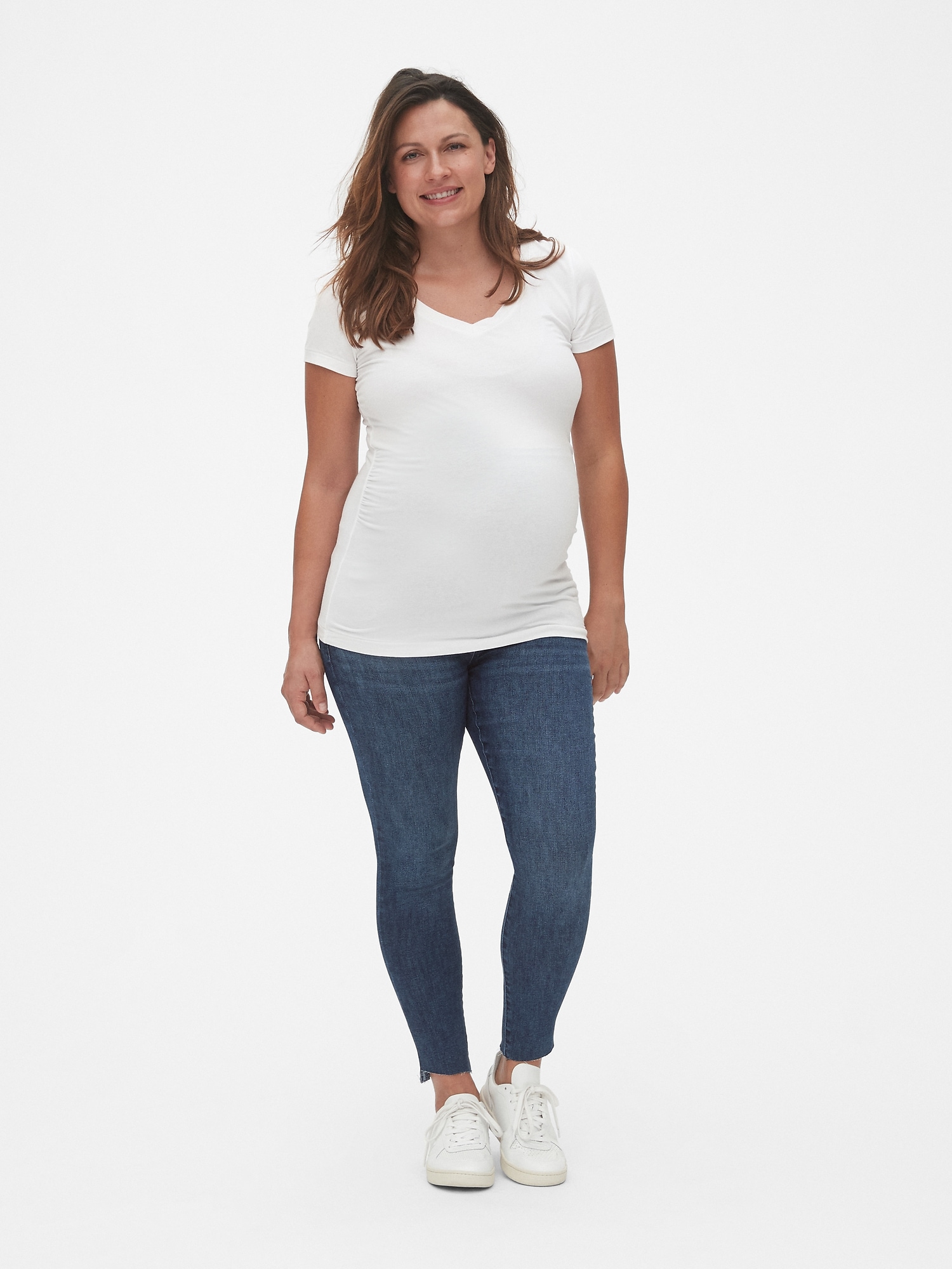 Maternity Full Panel Favorite Jeggings Gap