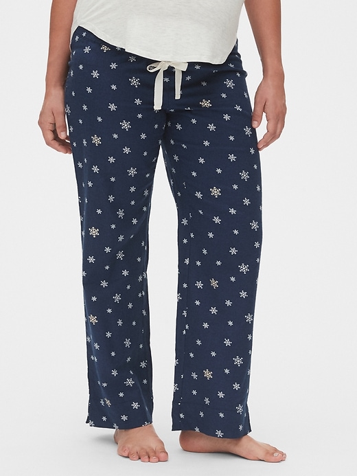 gap flannel pj pants
