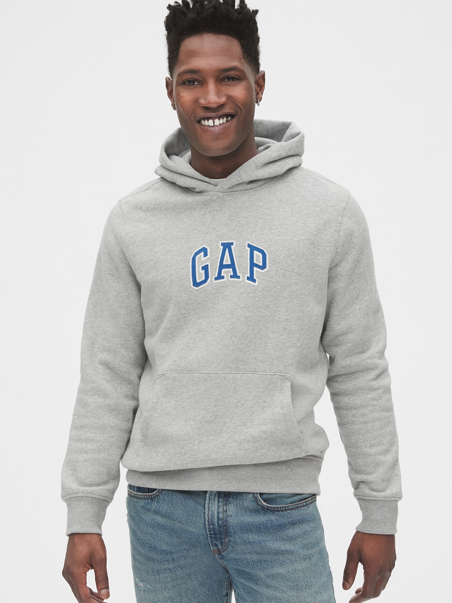 Gap Logo Pullover Hoodie Gap