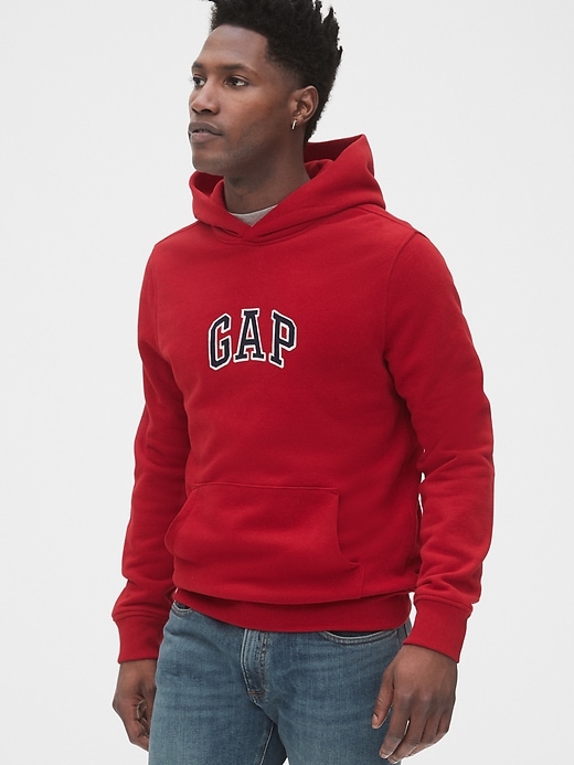 View large product image 1 of 1. Gap Logo Pullover Hoodie