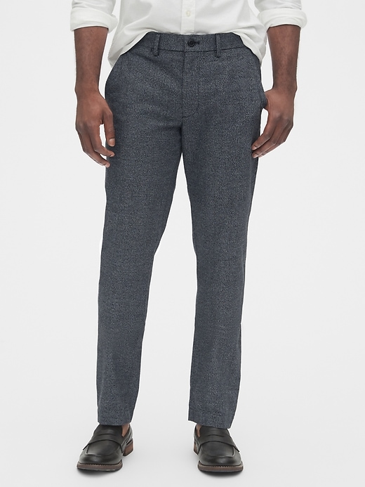 Image number 8 showing, Brushed Twill Pants in Slim Fit with GapFlex