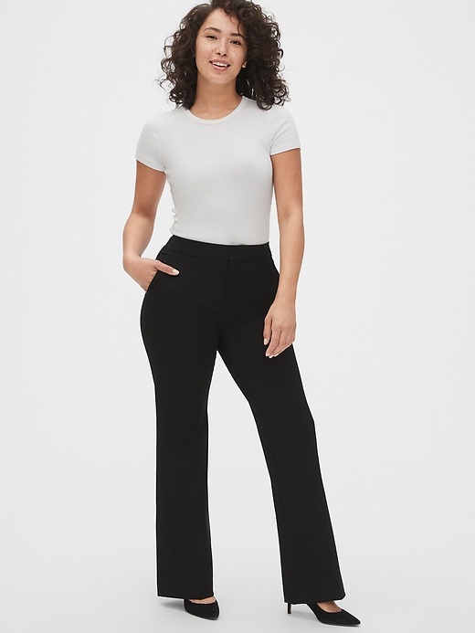 Image number 6 showing, High Rise Curvy Slim Boot Pants