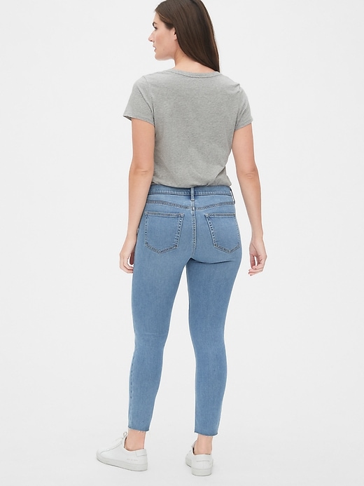 Image number 7 showing, Soft Wear Mid Rise True Skinny Ankle Jeans