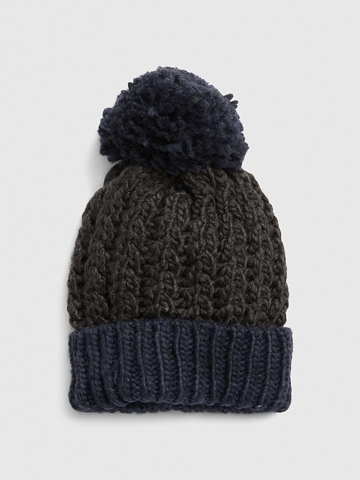 View large product image 1 of 1. Kids Cable-Knit Beanie
