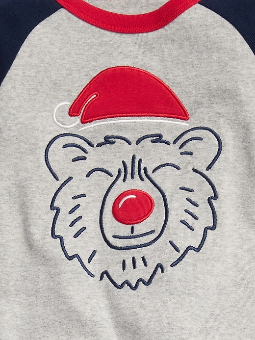 Image number 2 showing, babyGap Holiday Bear PJ Set