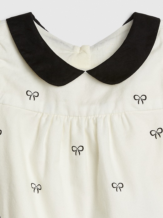 Image number 3 showing, Baby Bow Collar Top