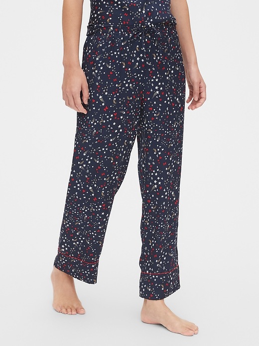 Image number 1 showing, Dreamwell Print Satin Pants