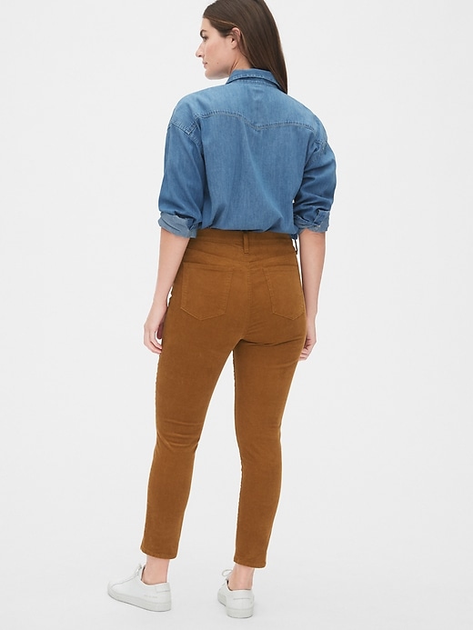 Image number 7 showing, High Rise True Skinny Cords with Secret Smoothing Pockets