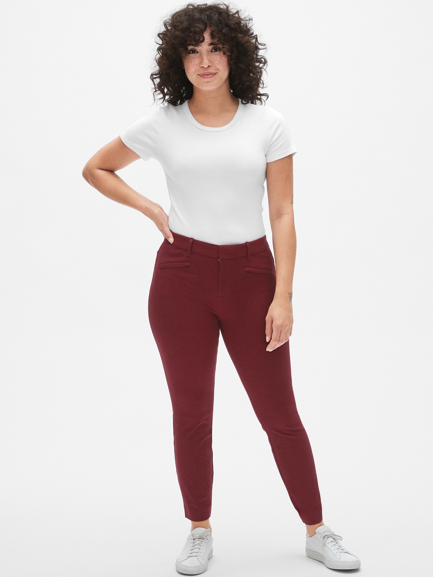 curvy signature skinny ankle gap