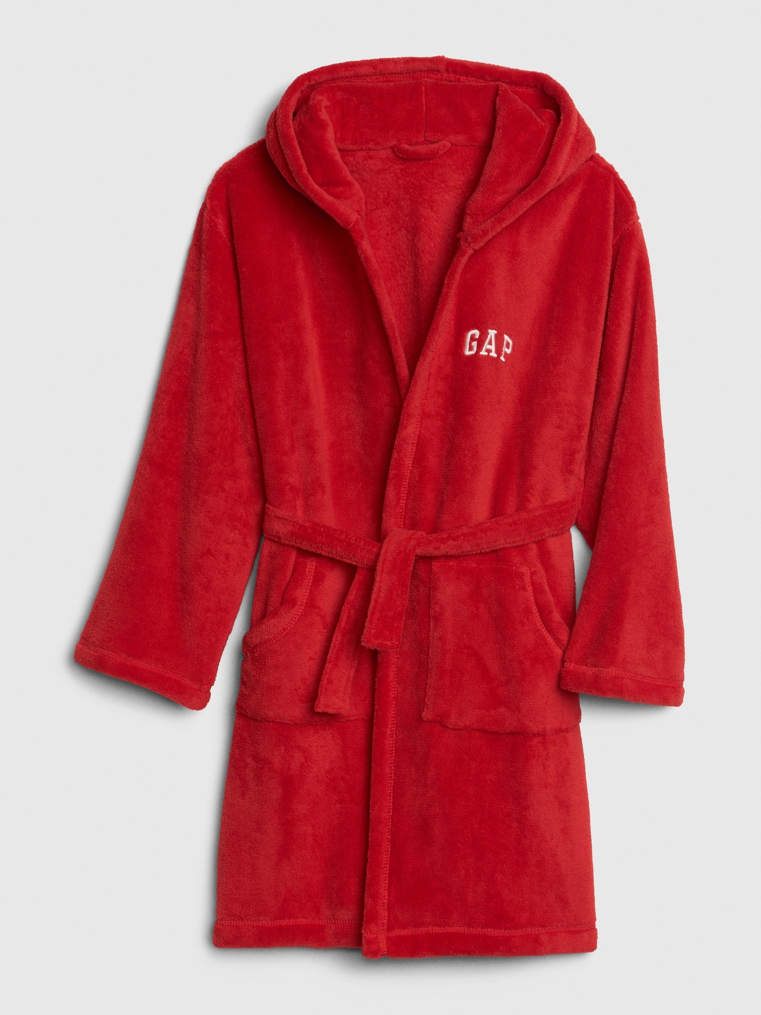 Kids Gap Logo Fuzzy Robe Gap