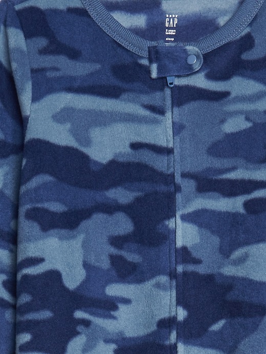 Image number 2 showing, babyGap Camo PJ Footed One-Piece