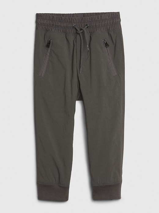 Image number 1 showing, Toddler Lined Hybrid Pull-On Joggers