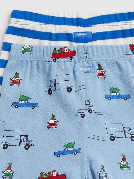 Image number 2 showing, Baby Truck Pull-On Pants (2-Pack)