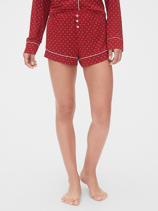 Image number 4 showing, Truesleep Knit Shorts in Modal