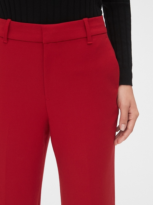 Image number 5 showing, High Rise Wide-Leg Crop Pants