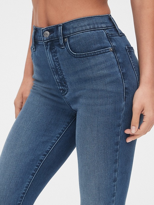 Image number 5 showing, Soft Wear High Rise True Skinny Ankle Jeans with Secret Smoothing Pockets
