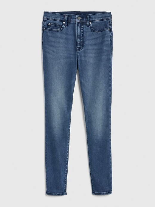 Image number 8 showing, Soft Wear High Rise True Skinny Ankle Jeans with Secret Smoothing Pockets