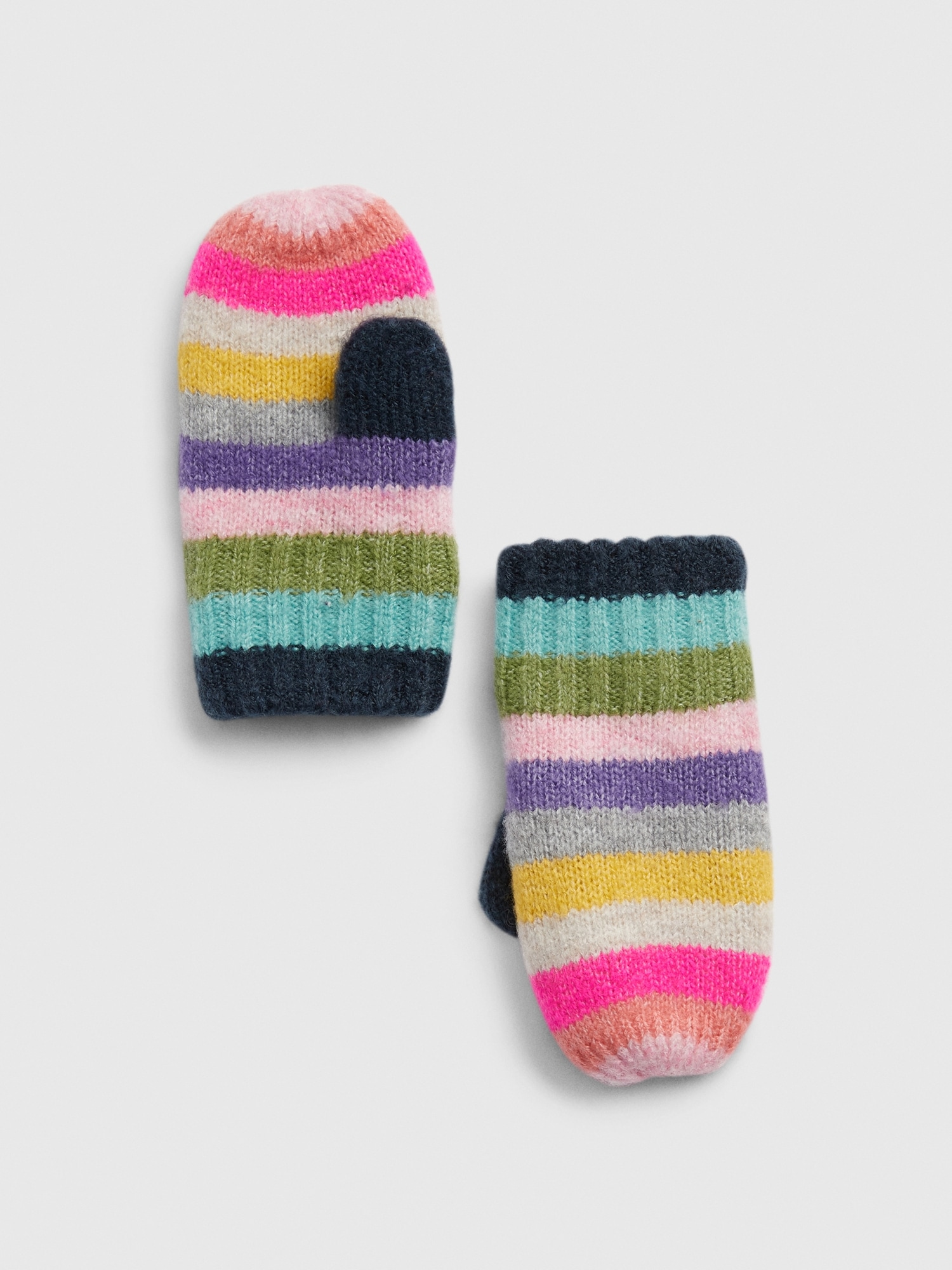 Toddler Crazy Stripe Mittens Gap