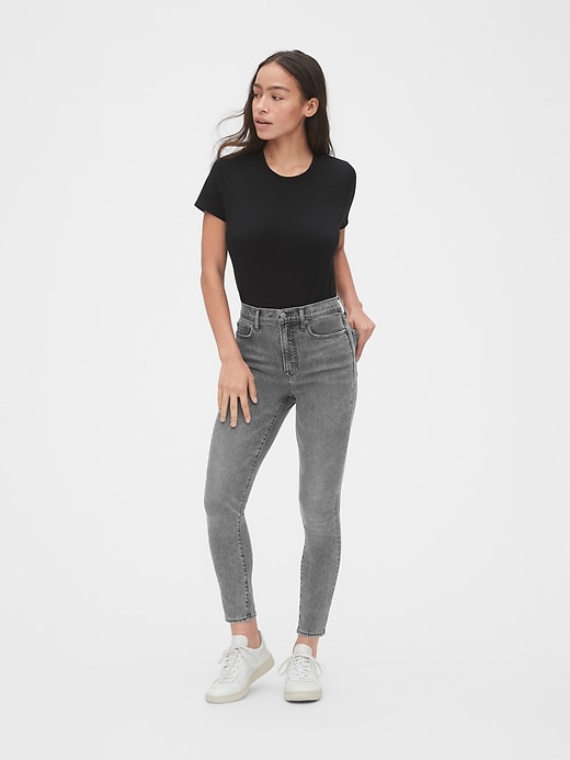 Image number 3 showing, Soft Wear High Rise True Skinny Ankle Jeans with Secret Smoothing Pockets