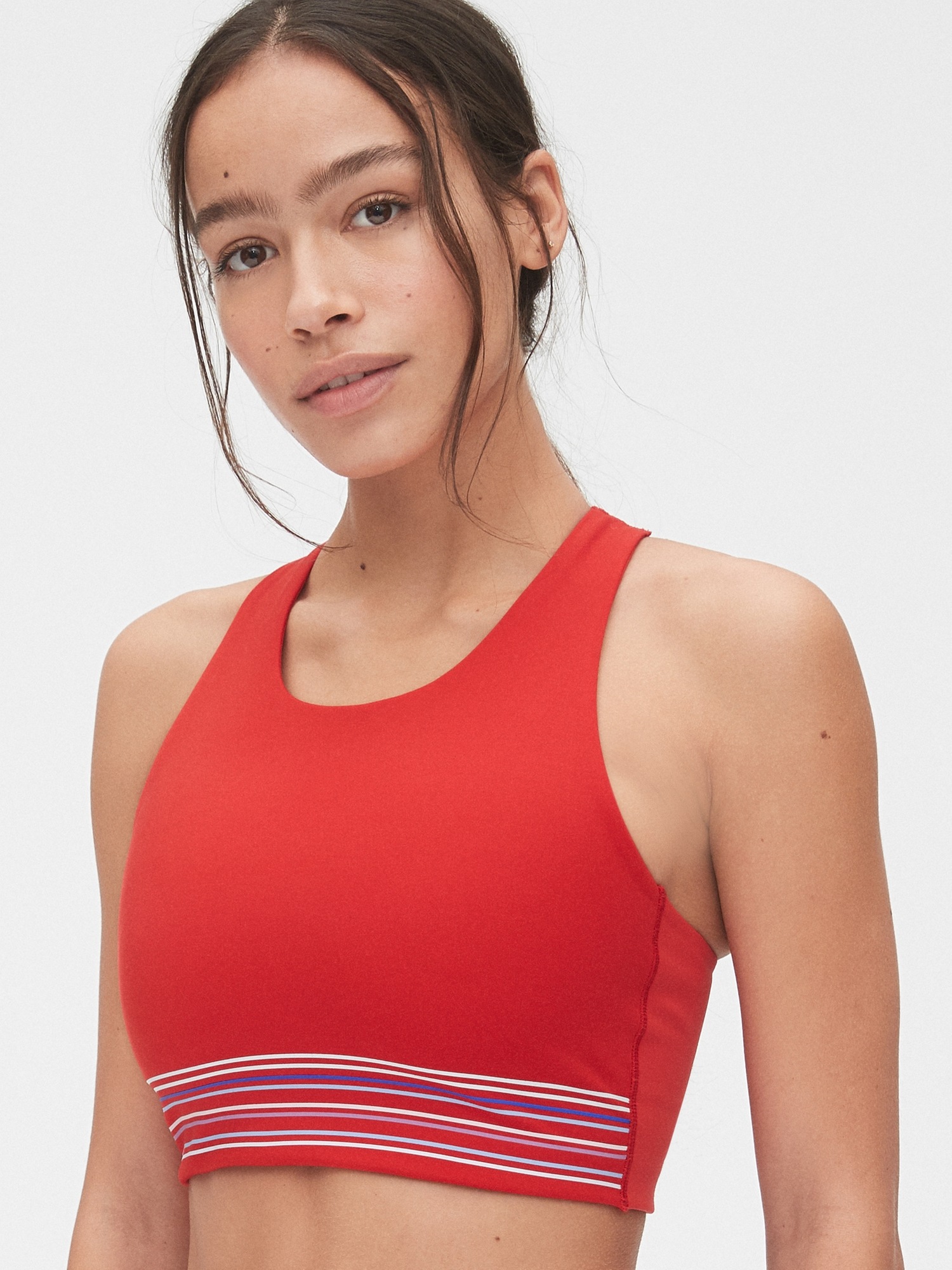 GapFit Blackout Low Support Sports Bra Gap
