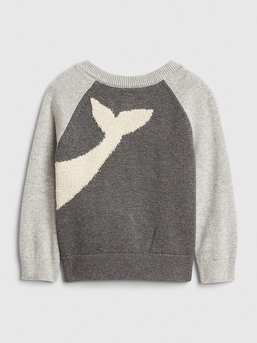Image number 2 showing, Baby Narwhal Sweater