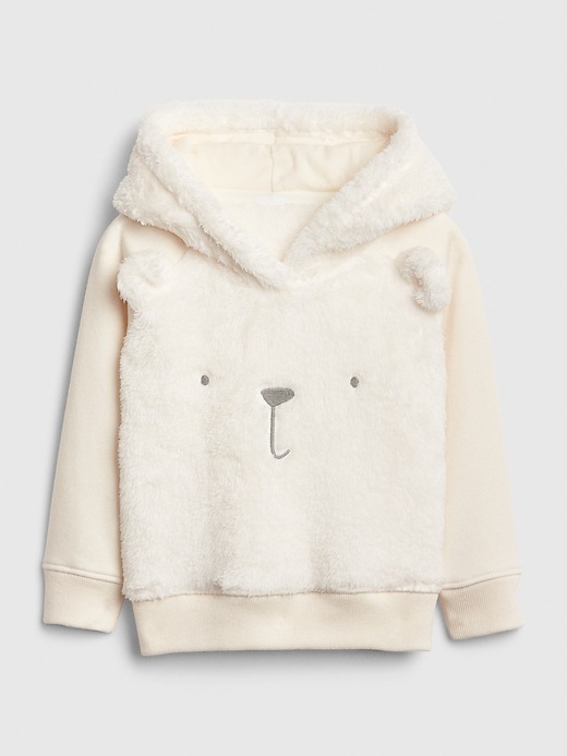 Image number 1 showing, Baby Brannan Bear Sherpa Hoodie Sweatshirt