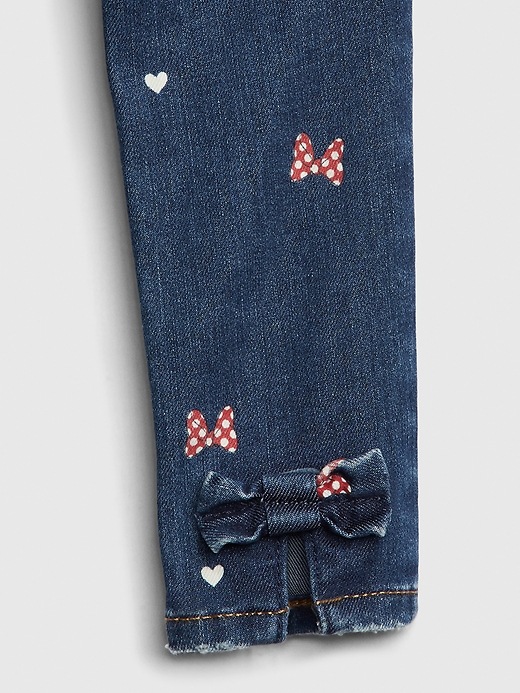 Image number 3 showing, babyGap &#124 Disney Minnie Mouse Jeggings with Stretch