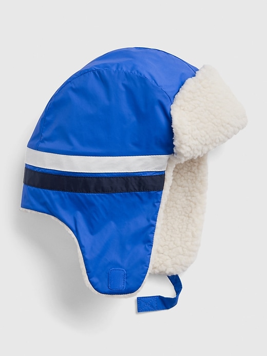 View large product image 1 of 1. Kids Sherpa Trapper Hat
