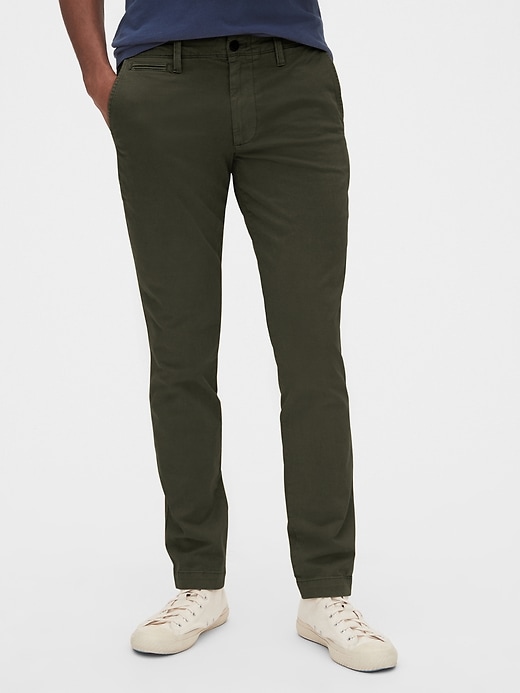 View large product image 1 of 1. Vintage Khakis in Skinny Fit with GapFlex