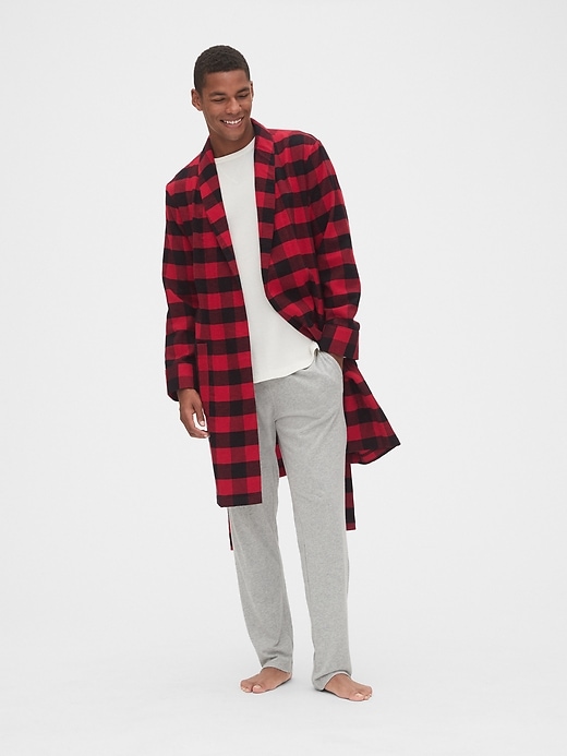Image number 3 showing, Flannel Robe