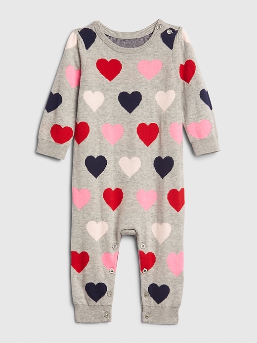 Image number 1 showing, Baby Heart One-Piece
