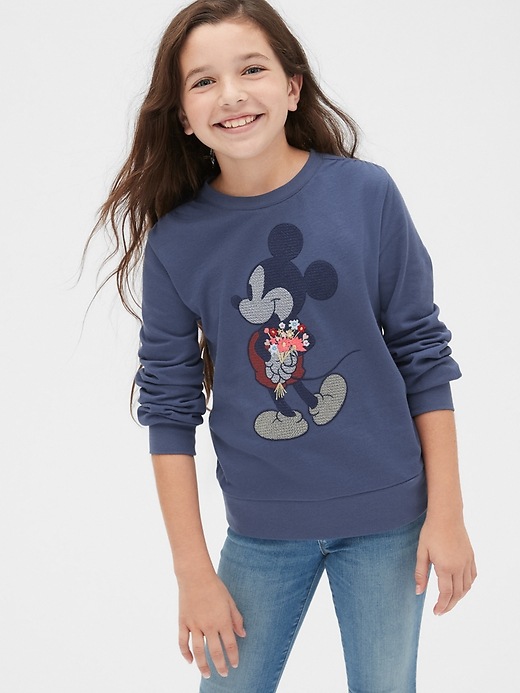 Image number 2 showing, GapKids &#124 Disney Mickey Mouse Sweatshirt