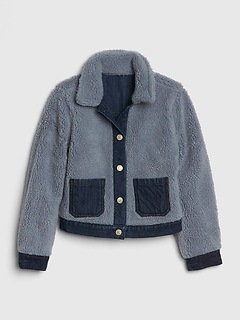 gap girls wool coat