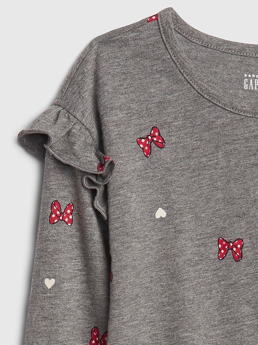 Image number 3 showing, babyGap &#124 Disney Minnie Mouse Ruffle T-Shirt