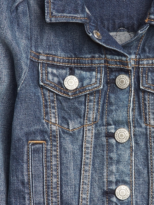 Image number 3 showing, babyGap Icon Denim Jacket