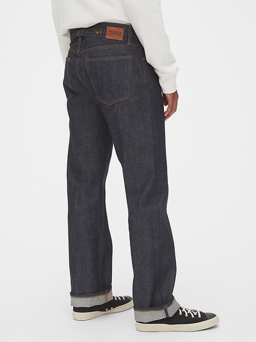 Image number 2 showing, Buckle-Back Selvedge Standard Fit Jeans