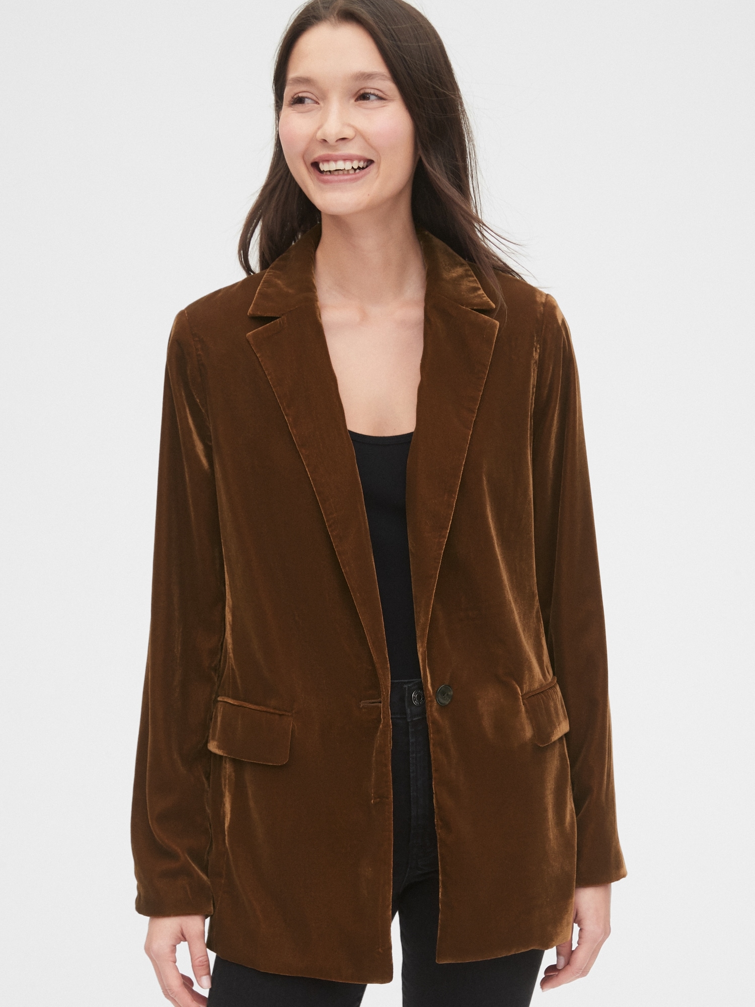 Gap velvet deals jacket