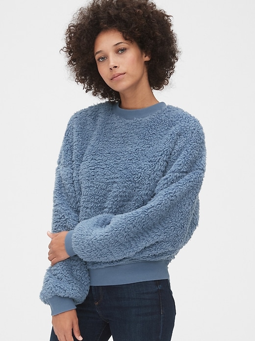 Sherpa Crewneck Sweatshirt